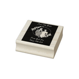 Bruiloft Rubber Stamp  Rubberstempel