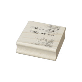 Bruiloft rubberstempel 