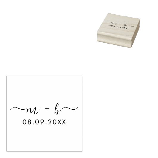 bruiloft rubberstempel (Gestempeld)