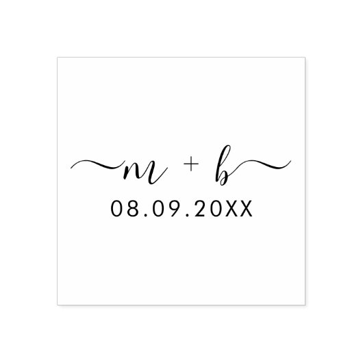 bruiloft rubberstempel (Afrduk)