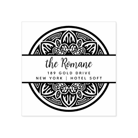 bruiloft rubberstempel (Afrduk)