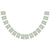 Bruiloft Sage Groen Eenvoudige Bruid & bruidegom N Vlaggetjes (Alle)