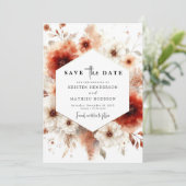 bruiloft save the date (Staand voorkant)