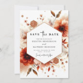 bruiloft save the date (Voorkant)