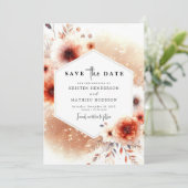 bruiloft save the date (Staand voorkant)