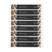 Bruiloft Save The Date Gold Hollywood Glam (Vel)