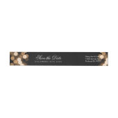 Bruiloft Save The Date Gold Hollywood Glam (Individueel)