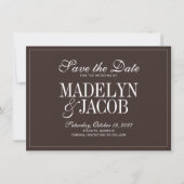 Bruiloft Save the Date klassieker (Voorkant)