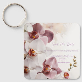 bruiloft Save the Date Sleutelhangers