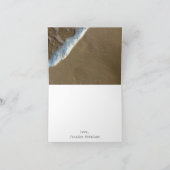 Bruiloft Schelp Hart Strand Bruidsjurk Bedankt (Binnen)