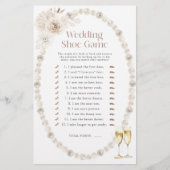Bruiloft schoen douche spel (Voorkant)