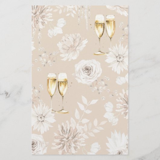 Bruiloft schoen douche spel (Achterkant)