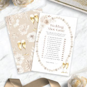 Bruiloft schoen douche spel