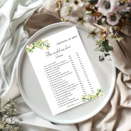 Bruiloft schoen spel bachelorette partij spel Kaar Aankondiging