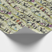 Bruiloft Seizoen Wrapping Papier door Ceci Bowman (Hoek)