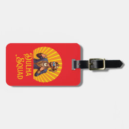 Bruiloft Seizoen Zuid-Aziatische Stijl Bagagelabel