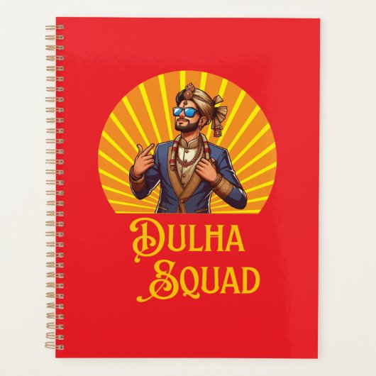 Bruiloft Seizoen Zuid-Aziatische Stijl Planner (Voorkant)