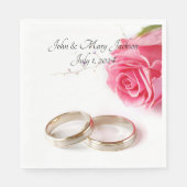 bruiloft servet (Voorkant)