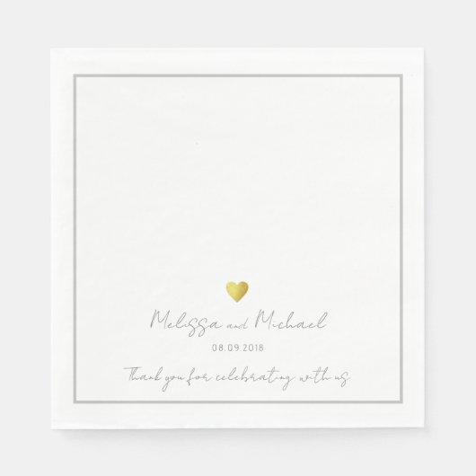 bruiloft servet (Voorkant)