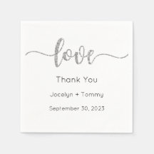 Bruiloft servet, tafel servetten, diner, lunch