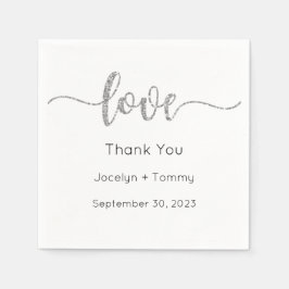 Bruiloft servet, tafel servetten, diner, lunch servet