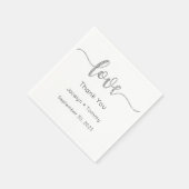 Bruiloft servet, tafel servetten, diner, lunch servet (Hoek)