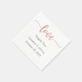 Bruiloft servet, tafel servetten, diner, lunch servet (Hoek)