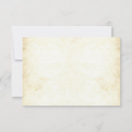 Bruiloft  shabby RSVP kaarten - PARIS FRANKRIJK (Achterkant)