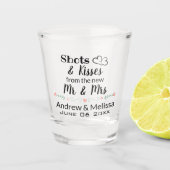 bruiloft shot glas (Voorkant)