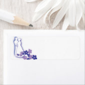 Bruiloft silhouet labels (Insitu)