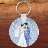 Bruiloft Sleutelhanger 2 (Achterkant)