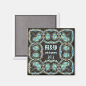 Bruiloft Souvenir Magnet (Voorkant / Achterkant)