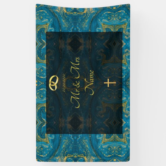 bruiloft spandoek (Verticaal)