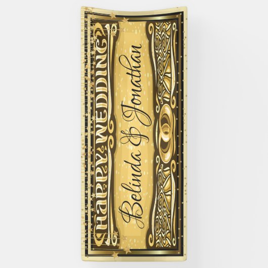 bruiloft spandoek (Verticaal)