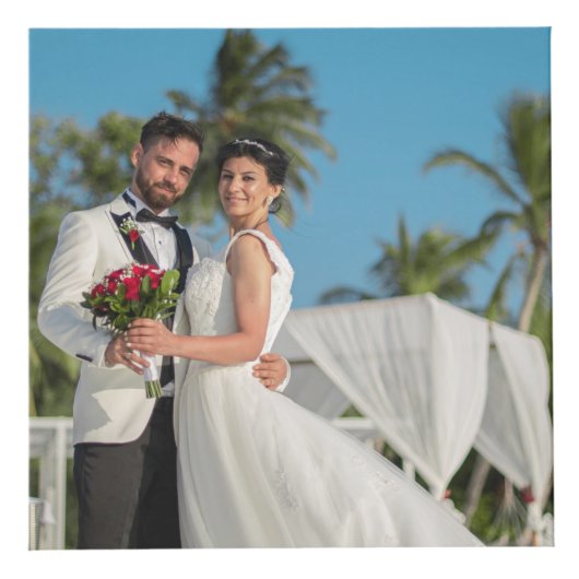 Bruiloft speciale momenten foto kubus Passen getro (Rechts)