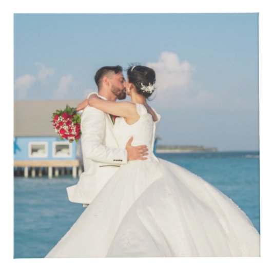 Bruiloft speciale momenten foto kubus Passen getro (Voorkant)