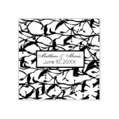 bruiloft Stamp Rubberstempel (Afrduk)