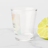 Bruiloft Stervis Shotglas met Strandthema Shot Glas (Rechts)