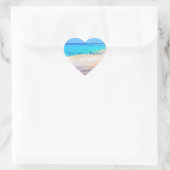 Bruiloft Stickers aan Seal Envelope - Ocean (Tas)