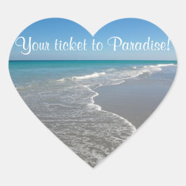 Bruiloft Stickers aan Seal Envelope - Ocean II