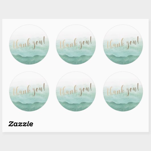 Bruiloft Stickers Dank u (Vel)