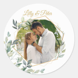 Bruiloft, Stickers, labels