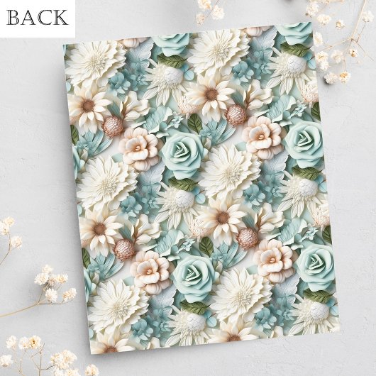 Bruiloft stoffige groene witte bloemenbudget uitno