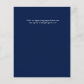 Bruiloft Suite Sublime - Witte Rozen Flyer (Achterkant)