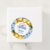  Bruiloft Summer Lemon  Bedankjes Labels (In situ)