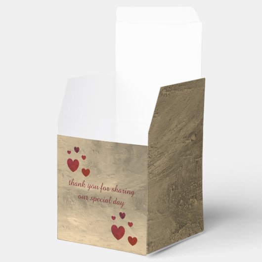 bruiloft taart doos door dalDesignNZ Bedankdoosjes (Geopend)