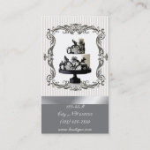 Bruiloft Taart Gebak Chef Bakkerij Visitekaartje (Achterkant)