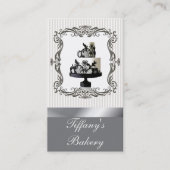 Bruiloft Taart Gebak Chef Bakkerij Visitekaartje (Voorkant)