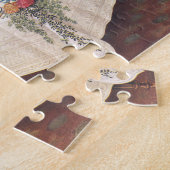 Bruiloft Tafel met Vintage Uitstraling Legpuzzel (Zijkant)