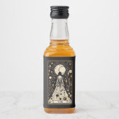 Bruiloft Tarot Bruid Likeurfles Etiket (Voorkant)